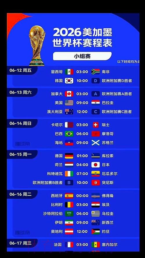 2026美加墨世界杯直播入口什么时候开始